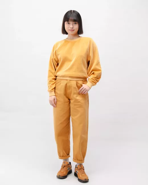 Brava Fabrics - Sweatshirt Velvet Raglan