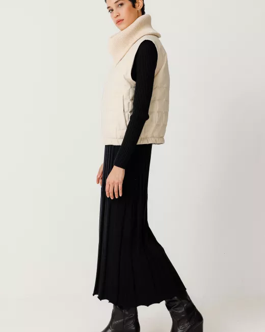 Organic cotton knit sweater IBAR