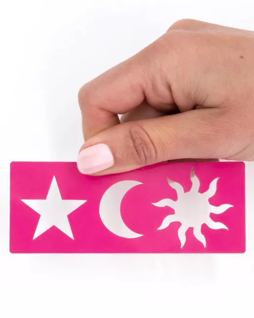 Si Si La Paillette - Tatouages Pailletés avec Pochoirs Réutilisables Si Si La Paillette - Tatouages Pailletés avec Pochoirs Réutilisables