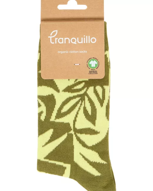 Organic cotton patterned socks