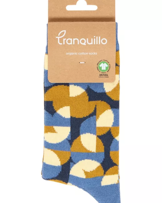 TRANQUILLO - Chaussettes en coton bio à motif TRANQUILLO - Chaussettes en coton bio à motif