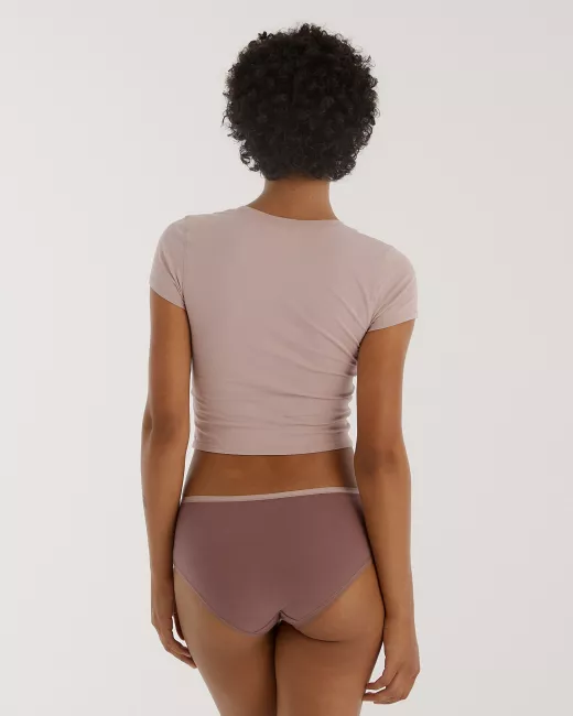 Organic Basics - Culotte classique mi-haute en coton bio