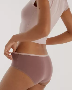 Organic Basics - Culotte classique mi-haute en coton bio