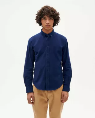 Shirt LINEN INDIGO ANT