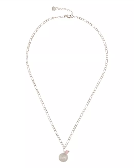 Purpose Rookkwarts Zilverkleurige Ketting