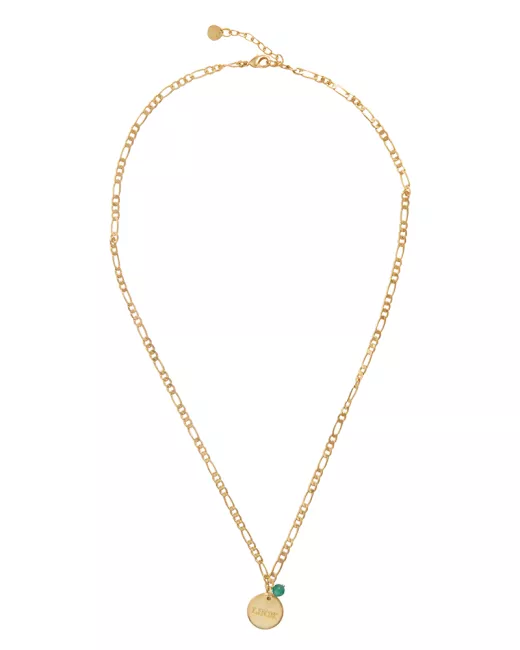 Idol Rose Quartz Silver Plated Necklace