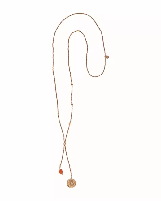 Purpose Citrine Gold Colored Necklace