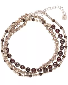 Decent Garnet Gold Bracelet