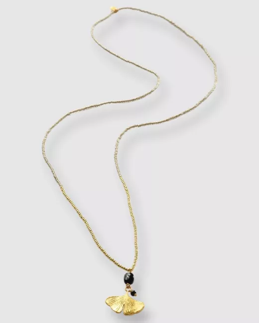 Purpose Carneool Goudkleurige Ketting