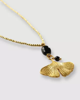 Purpose Carneool Goudkleurige Ketting