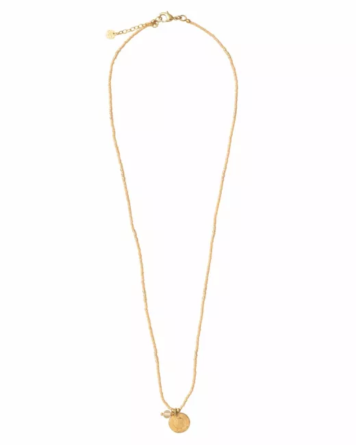 Timeless Citrine Gold Colored Necklace Timeless Citrine Gold Colored Necklace