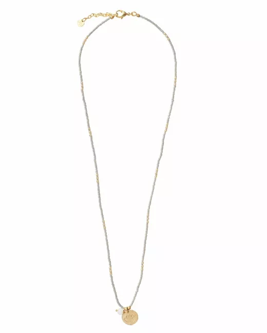 A Beautiful Story - Collier Timeless Pierre de lune Gold