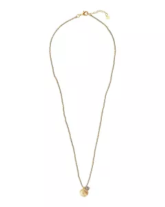 Timeless Rookkwarts Zilverkleurige Ketting