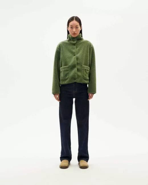 THINKING MU - Veste polaire verte Kourtney THINKING MU - Veste polaire verte Kourtney
