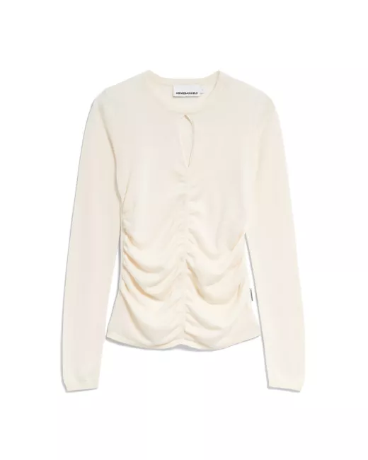 Organic cotton trucker collar sweater RONYIAAS