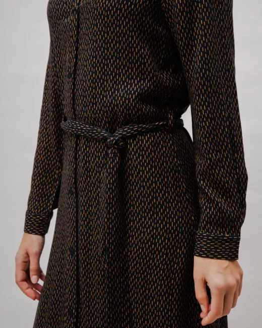 Brava Fabrics - Robe longue col en V MIST Brava Fabrics - Robe longue col en V MIST