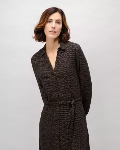 Mist V-Neck Viscose Jurk Mist V-Neck Viscose Jurk