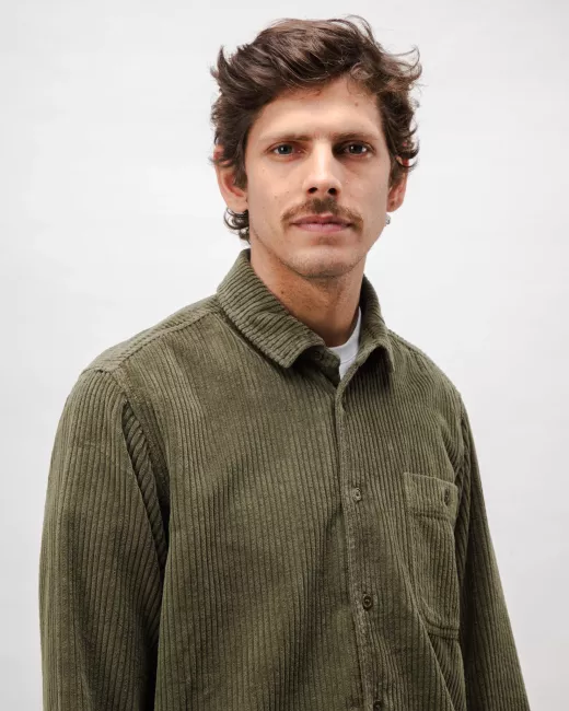 Brava Fabrics - Surchemise en velours côtelé