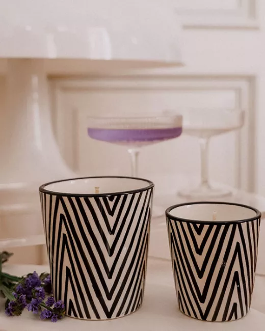 OALI - Bougie fleurissante Collection COCO OALI - Bougie fleurissante Collection COCO