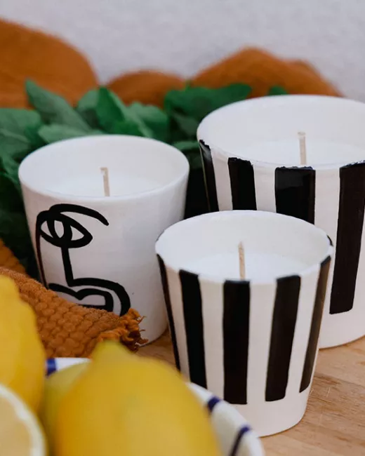 OALI - Bougie fleurissante Collection COCO OALI - Bougie fleurissante Collection COCO