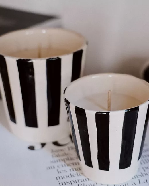 OALI - Bougie fleurissante Collection COCO OALI - Bougie fleurissante Collection COCO