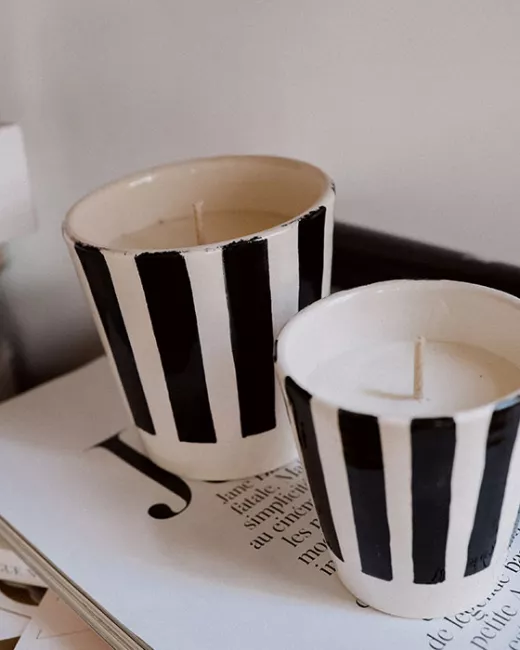 OALI - Bougie fleurissante Collection COCO OALI - Bougie fleurissante Collection COCO