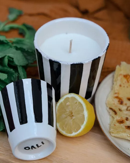 OALI - Bougie fleurissante Collection COCO OALI - Bougie fleurissante Collection COCO