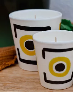 Bougie fleurissante Bougie fleurissante