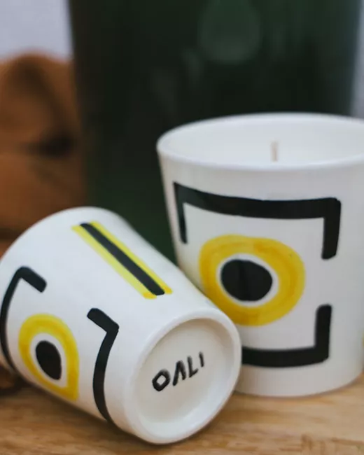 OALI - Bougie fleurissante Collection COCO OALI - Bougie fleurissante Collection COCO