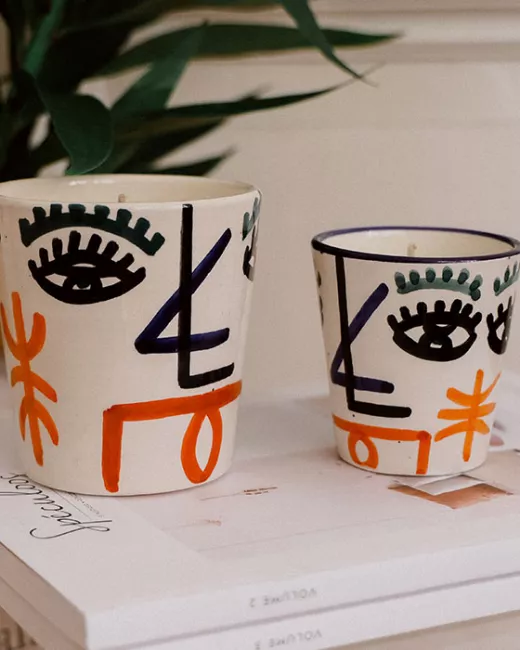 OALI - Bougie fleurissante Collection COCO OALI - Bougie fleurissante Collection COCO