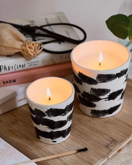 OALI - Bougie fleurissante Collection COCO OALI - Bougie fleurissante Collection COCO