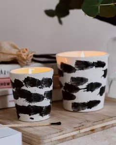 Bougie fleurissante Bougie fleurissante