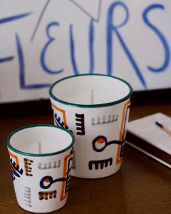 Bougie fleurissante Bougie fleurissante