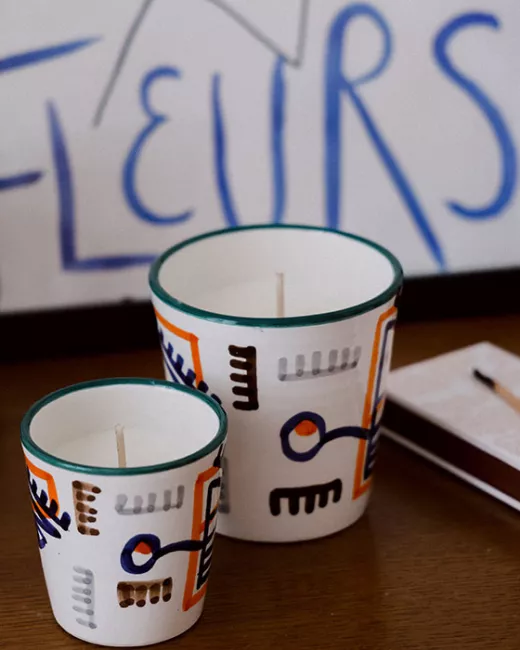 OALI - Bougie fleurissante Collection COCO OALI - Bougie fleurissante Collection COCO