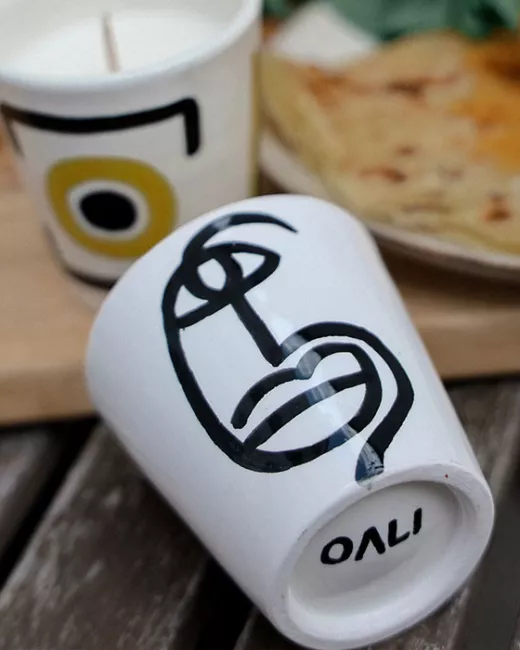 OALI - Bougie fleurissante Collection COCO OALI - Bougie fleurissante Collection COCO