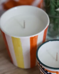 Bougie fleurissante Bougie fleurissante