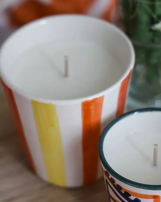 OALI - Bougie fleurissante Collection COCO OALI - Bougie fleurissante Collection COCO