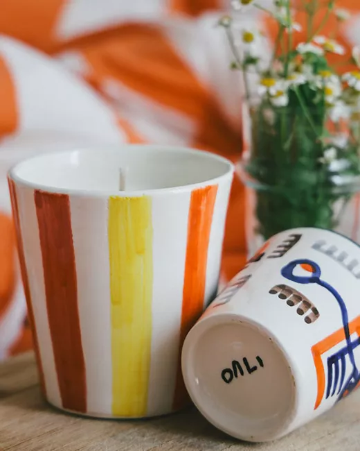 OALI - Bougie fleurissante Collection COCO OALI - Bougie fleurissante Collection COCO