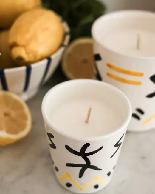 OALI - Bougie fleurissante Collection COCO OALI - Bougie fleurissante Collection COCO