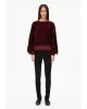 Organic cotton trucker collar sweater RONYIAAS
