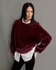 Organic cotton trucker collar sweater RONYIAAS