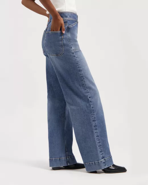 KUYICHI - Jeans Farrah Worker en coton régénératif KUYICHI - Jeans Farrah Worker en coton régénératif