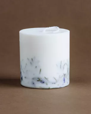 the MUNIO - Bougie à la cire de soja :  JUNIPER & LIMONIUM