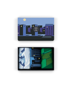 A-DAM - Pack de 3 paires de chaussettes : Weekend Escape A-DAM - Pack de 3 paires de chaussettes : Weekend Escape