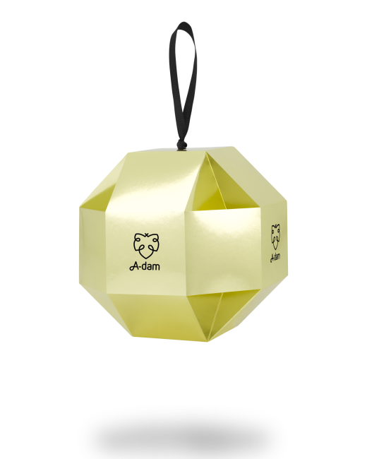 Burgundy X-mas Trees Box Boxershorts