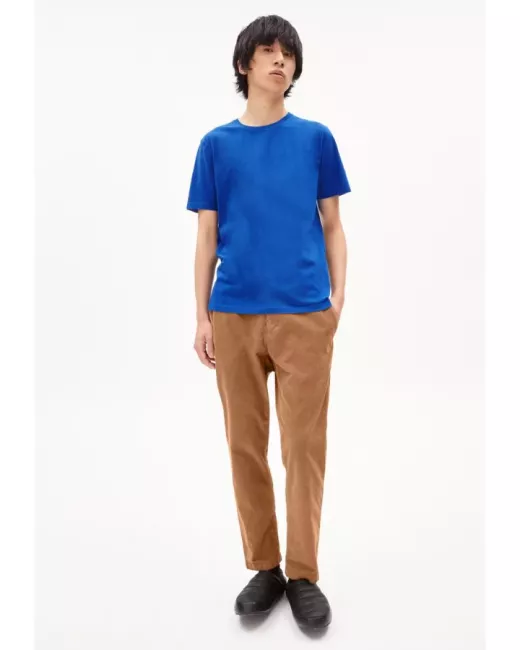 ARMEDANGELS - T-shirt JAAMES bleu en coton bio ARMEDANGELS - T-shirt JAAMES bleu en coton bio