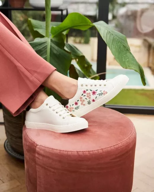 Baskets vegan virevolte Primevère - Minuit sur Terre Baskets vegan virevolte Primevère - Minuit sur Terre