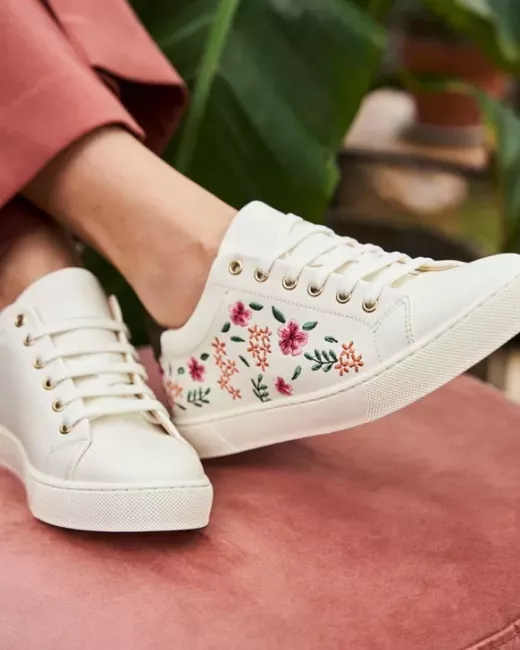 Baskets vegan virevolte Primevère - Minuit sur Terre Baskets vegan virevolte Primevère - Minuit sur Terre