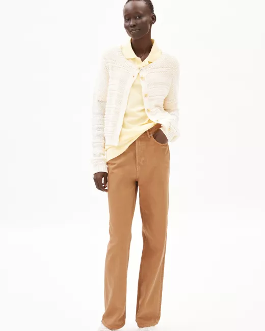 Ruime gebreide trui AALIYA