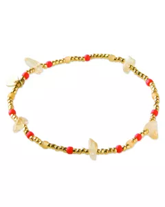 Flashy Aventurine Gold Colored Bracelet